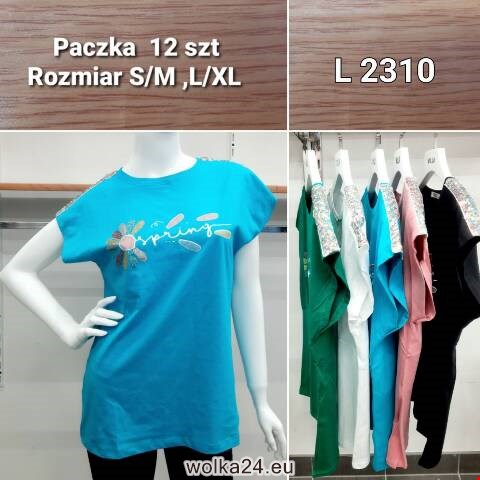 Bluzka damskie L2310 Mix kolor S/M-L/XL