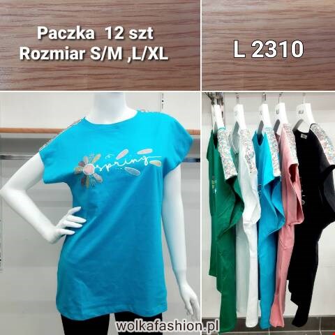 Bluzka damskie L2310 Mix kolor S/M-L/XL
