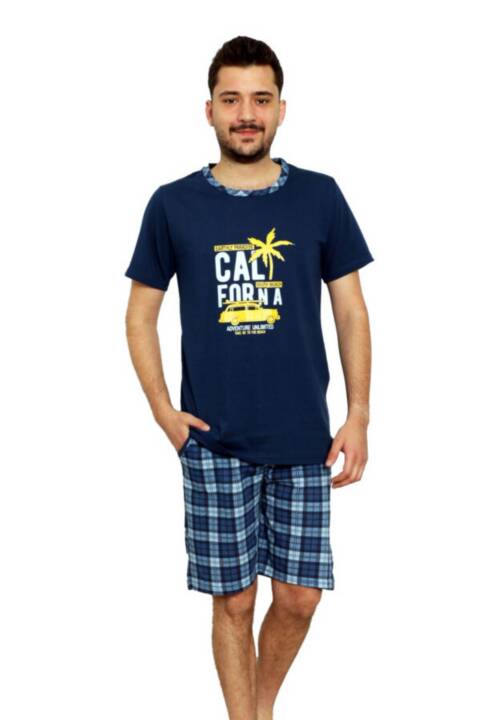 Piżama Męskie 22291 1 kolor M-2XL(towar tureckie)