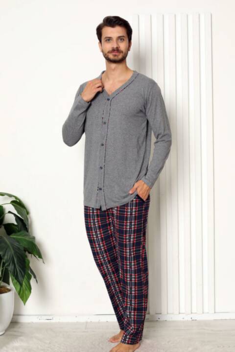 Piżama Męskie 18037 1 kolor M-2XL(towar tureckie)