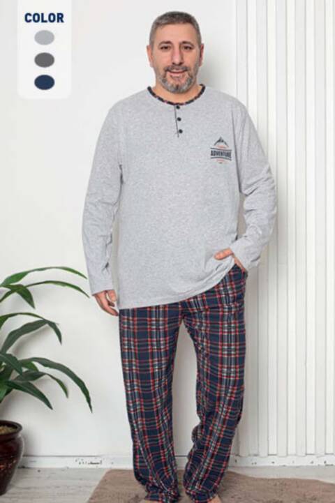 Piżama Męskie 19010 1 kolor 2XL-5XL(towar tureckie) 1