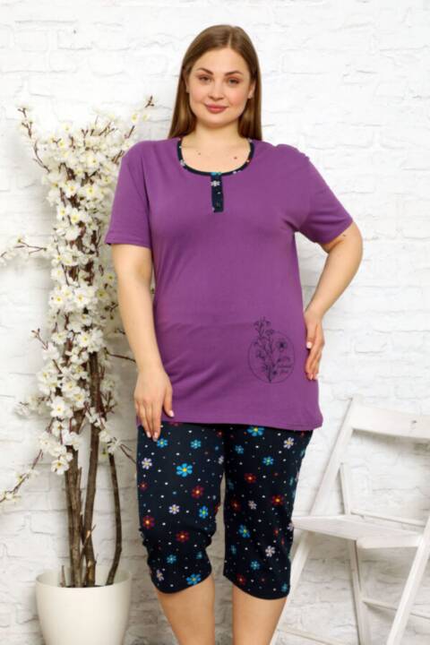 Piżama Damskie 14314 1 kolor XL-4XL (towar tureckie) 1