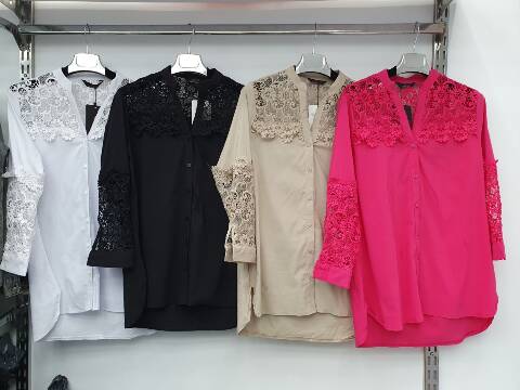 Koszula damskie 1320 1 Kolor S-2XL  (towar tureckie) 1