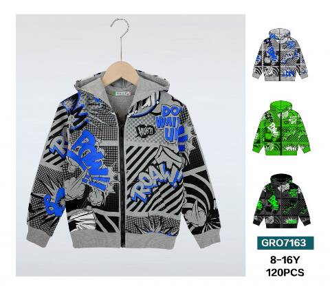 Bluza chłopięca 1445 Mix Kolor 8-16 1