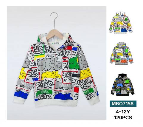 Bluza chłopięca 1451 Mix Kolor 4-12 1