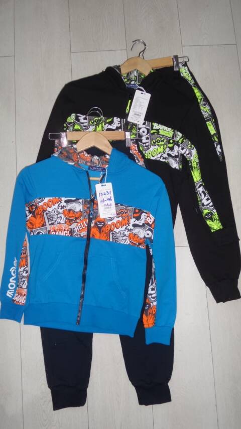 Komplet chłopięcy 1458 Mix Kolor 116-146 1