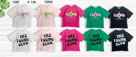 Bluzka dziewczęca 1464 1 Kolor 4-14 1