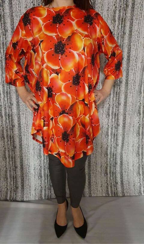 Tunika damskie 1468 1 Kolor Standard (towar polskie) 1