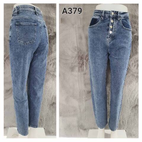 Jeansy damskie A379 1 Kolor 36-44 1