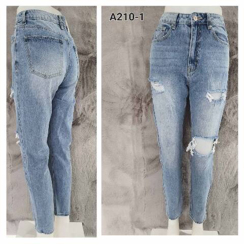 Jeansy damskie A210-1 1 Kolor 36-44 1