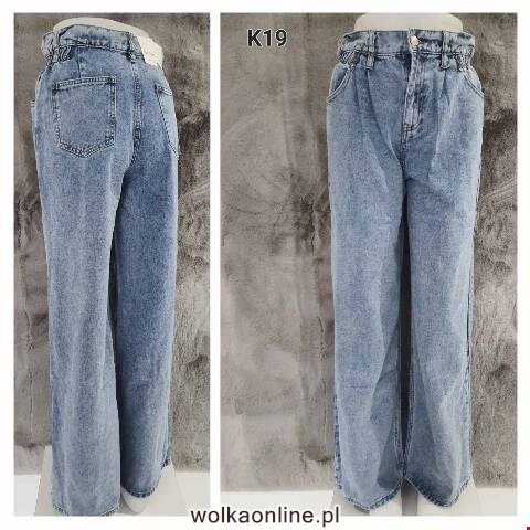 Jeansy damskie K19 1 Kolor 36-44