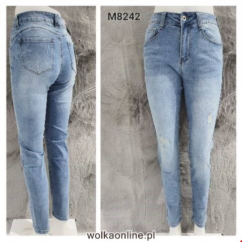 Jeansy damskie M8242 1 Kolor 36-44