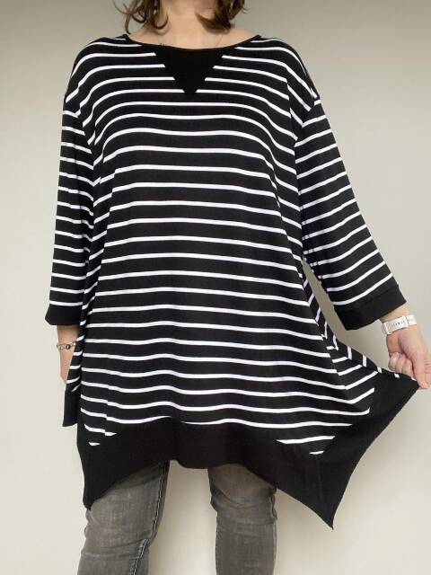 Tunika damskie 1550 Mix Kolor Standard (towar polskie) 1