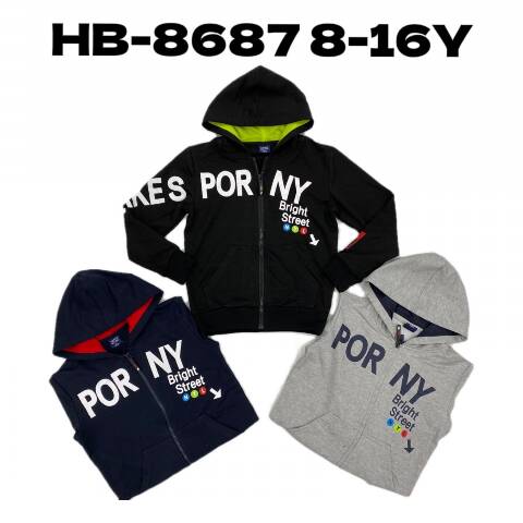 Bluza chłopięca HB8687 Mix Kolor 8-16
