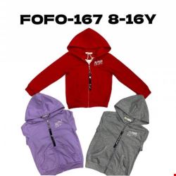 Bluza chłopięca FOFO167 Mix Kolor 8-16