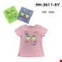 Bluzka dziewczęca HH361 Mix Kolor 4-12 1