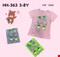 Bluzka dziewczęca HH-363 Mix Kolor 3-8 1