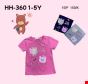 Bluzka dziewczęca HH-360 Mix Kolor 1-5 1