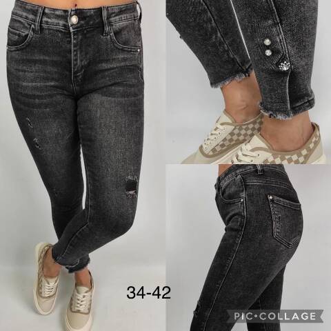 Jeansy damskie 1624 1 Kolor 34-42