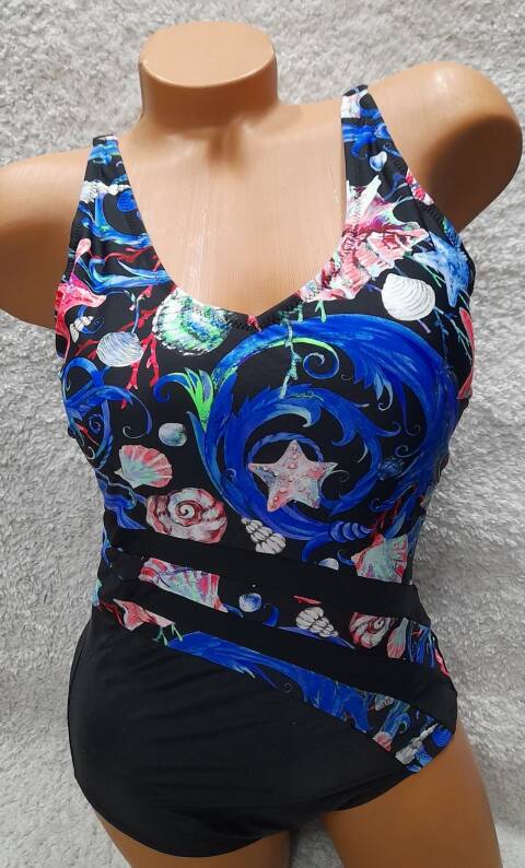 Strój kąpielowy jednoczęściowy 1880 1 Kolor L-4XL