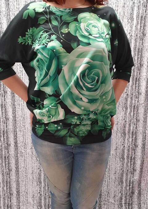 Bluzka damskie 1990 Mix kolor Standard (towar polskie) 2