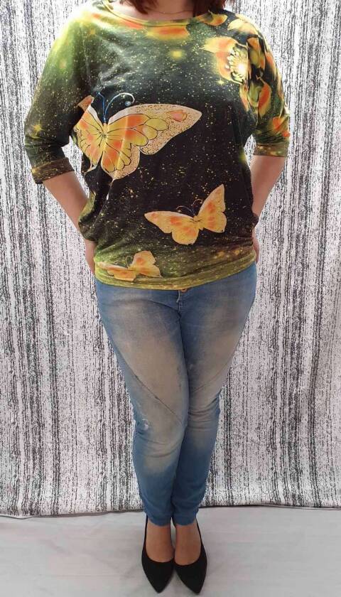 Bluzka damskie 1995 Mix kolor Standard (towar polskie) 1