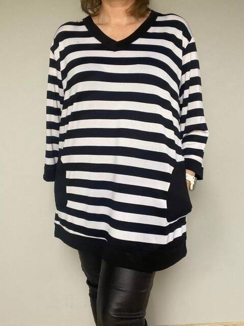 Tunika damskie 1998 Mix kolor Standard (towar polskie)