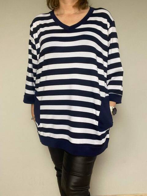 Tunika damska 1999 Mix kolor Standard (towar polskie)