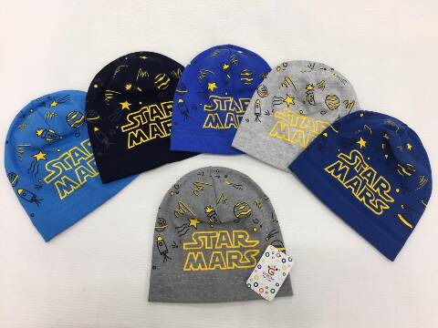 Czapka chłopięca 2024 Mix kolor Standard