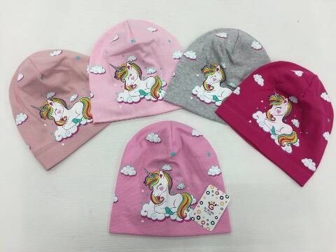 Czapka dziewczęca 2035 Mix kolor Standard 1