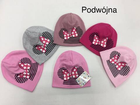 Czapka dziewczęca 2040 Mix kolor Standard