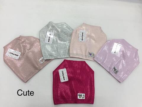 Czapka dziewczęca dzianinowa 2076 Mix kolor Standard 1