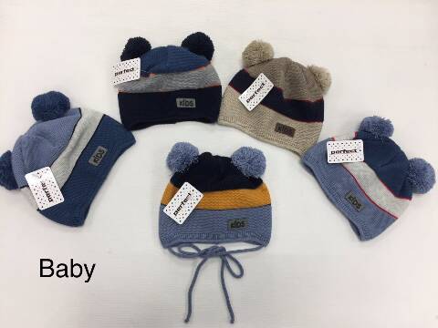 Czapka chłopięca 2080 Mix kolor Standard