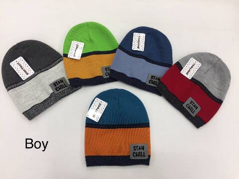 Czapka chłopięca 2081 Mix kolor Standard