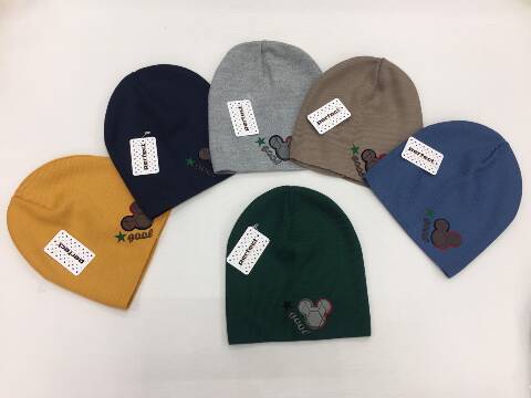 Czapka chłopięca 2086 Mix kolor Standard