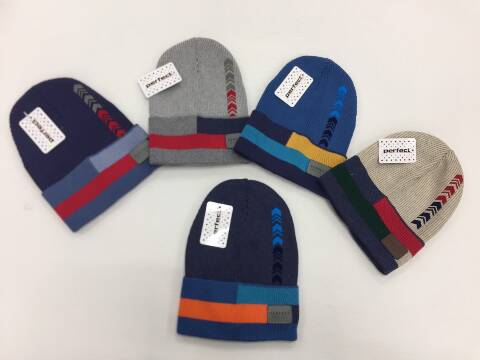 Czapka chłopięca 2088 Mix kolor Standard 1