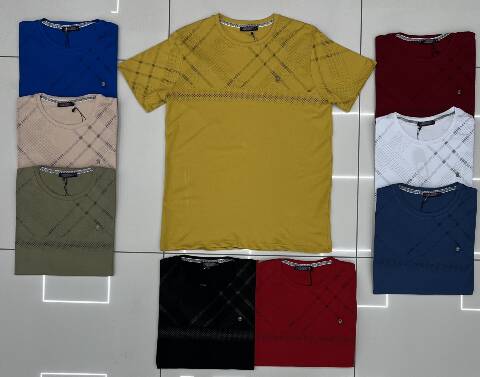 Bluzka męska Tureckie 2115 Mix Kolor M-2XL