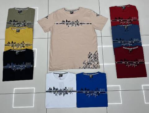 Bluzka męska Tureckie 2120 Mix Kolor M-2XL