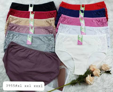 Majtki damskie 3955 Mix Kolor XL-3XL 1