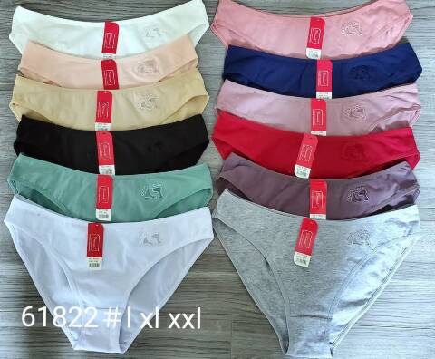 Majtki damskie 61822 Mix Kolor L-2XL 1