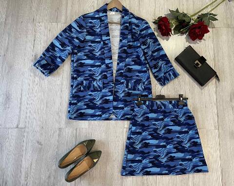 Komplet damskie 2216 1 Kolor S-XL ( towar polskie)