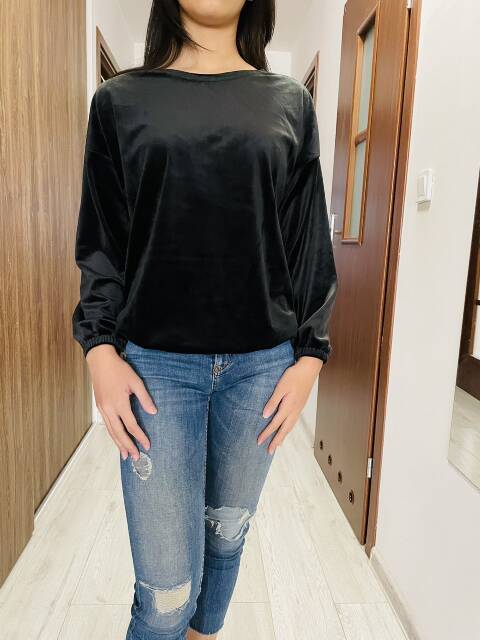 Bluzka welurowa damskie 2233 1 Kolor S-3XL (towar polskie) 1