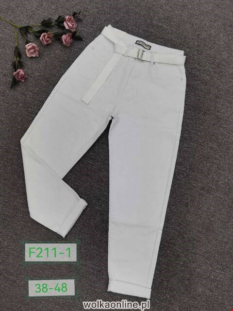 Jeansy damskie F211-1 1 Kolor 38-48