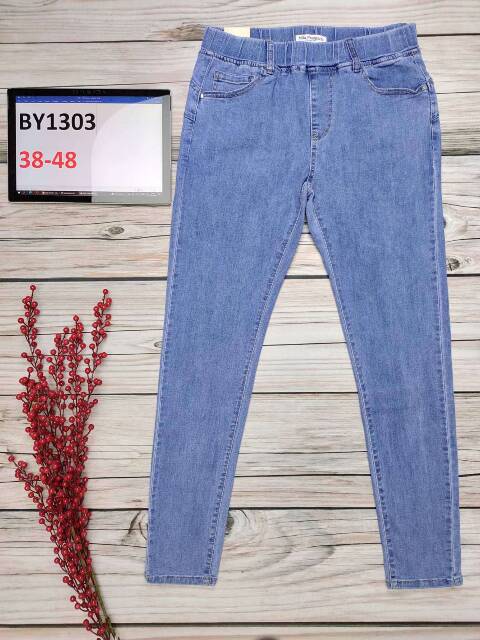 Jeansy damskie BY1303 1 Kolor 38-48 1