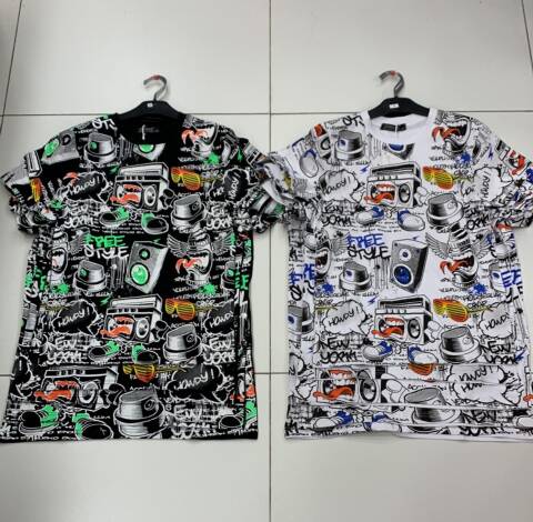 Bluzki chłopięce 2407 Mix Kolor 134-164 1