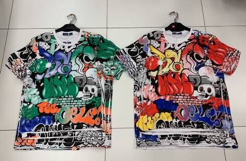 Bluzki chłopięce 2411 Mix Kolor 134-164