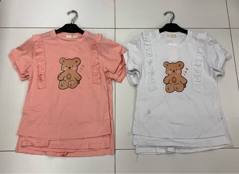 Bluzki dziewczęce 2415 1 Kolor 4-14 1