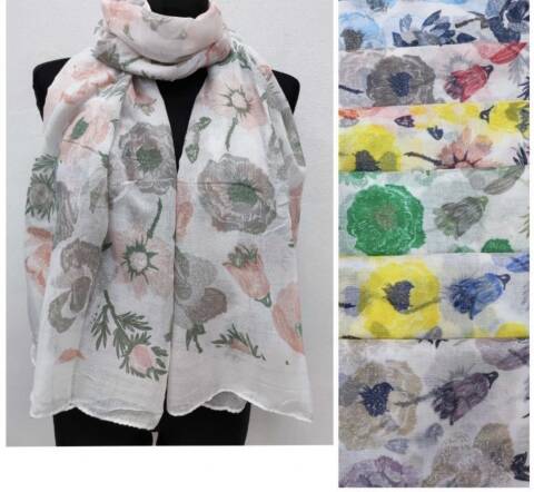 Szaliki damskie 2456 Mix kolor Standard 1