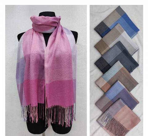 Szaliki damskie 2459 Mix kolor Standard