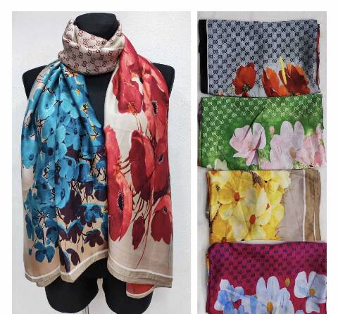 Szaliki damskie 2461 Mix kolor Standard